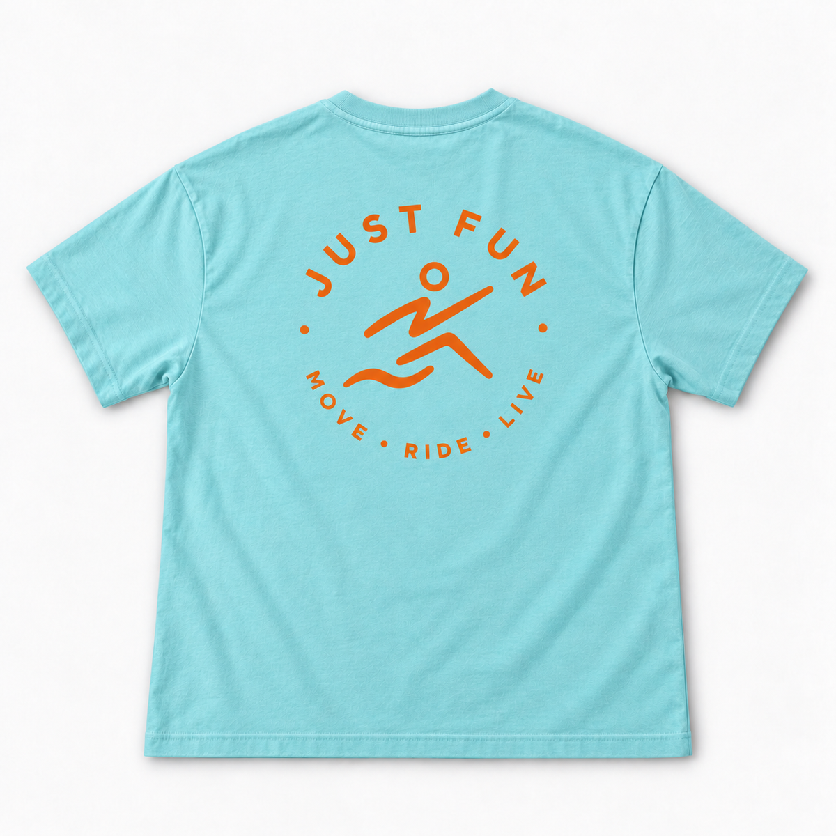 T-Shirt Turchese-Arancione