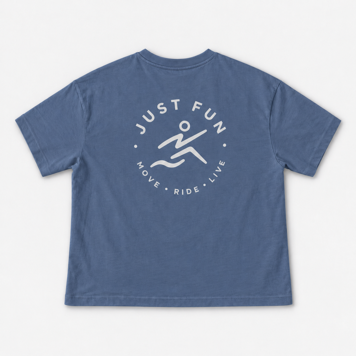 T-Shirt Denim-Argento