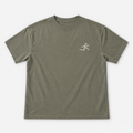 T-Shirt Oliva-Crema