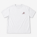 T-Shirt Bianco panna-Bordeaux