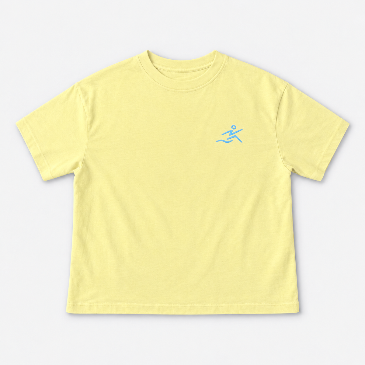 T-Shirt Giallo-Azzurro